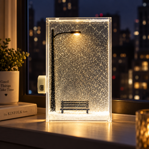 SnowFall Lamp